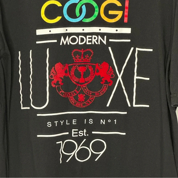 COOGI Graphic T-shirt Size XL Colorful Streetwear GUC LOGO - Picture 5 of 7